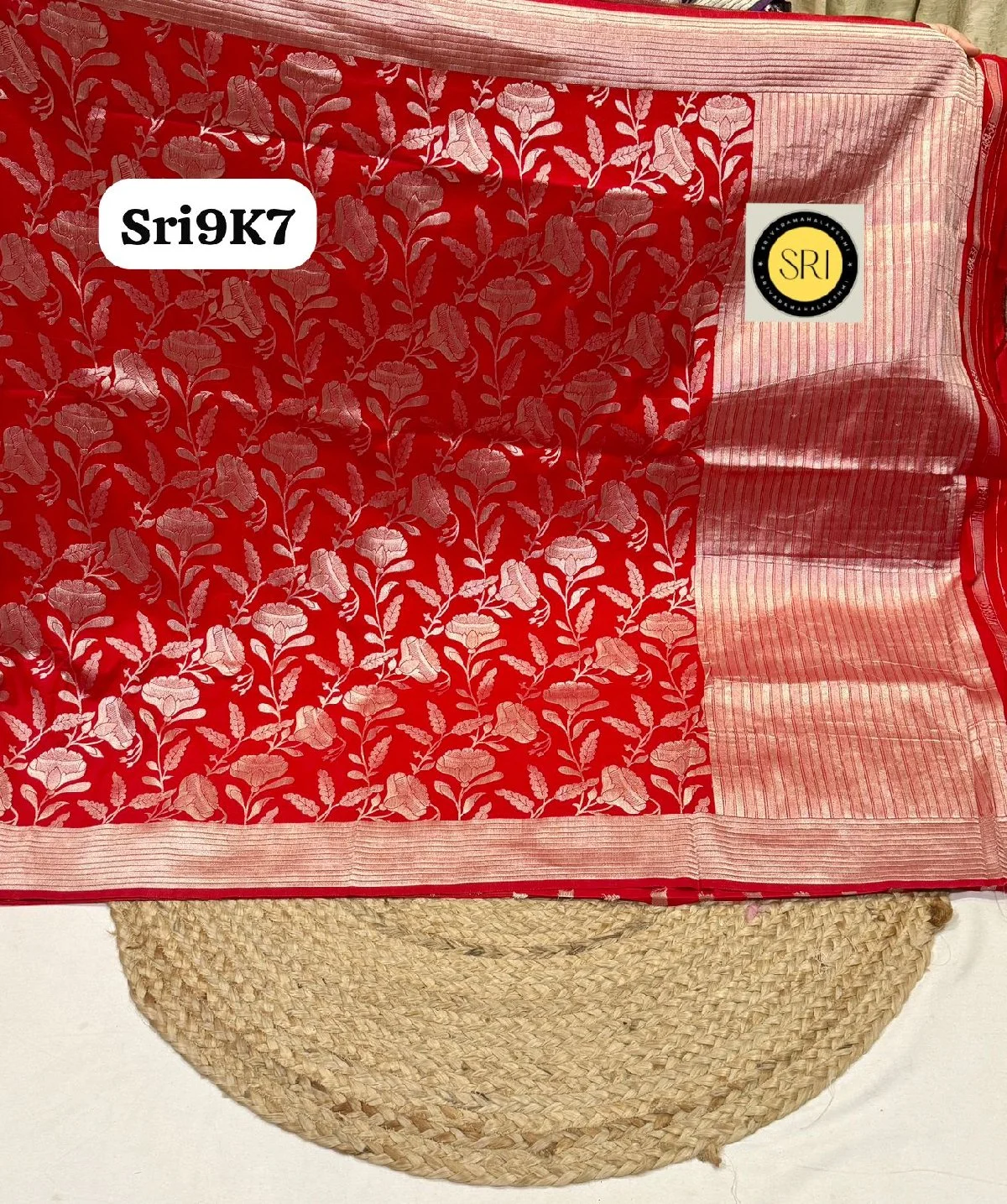 kaddi Georgiet saree thumbnail 2