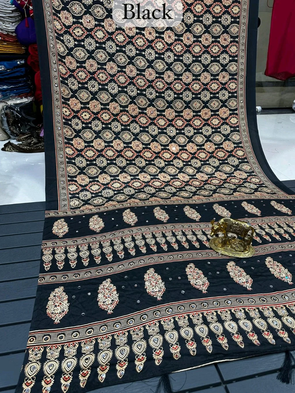 Ajarkh Print Sarees 1