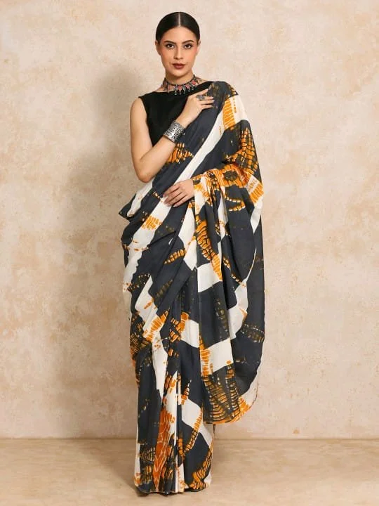 New updateBagru Block Print Cotton mulmul Sarees With Running Blouse Fabric:- Pure Mulmul (9280)Saree:-5.5m+ Blouse:- 1mPrice:- 700 thumbnail 7
