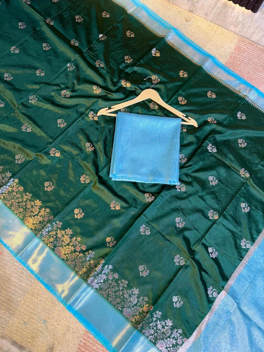Katan Raw Mango Sarees 8