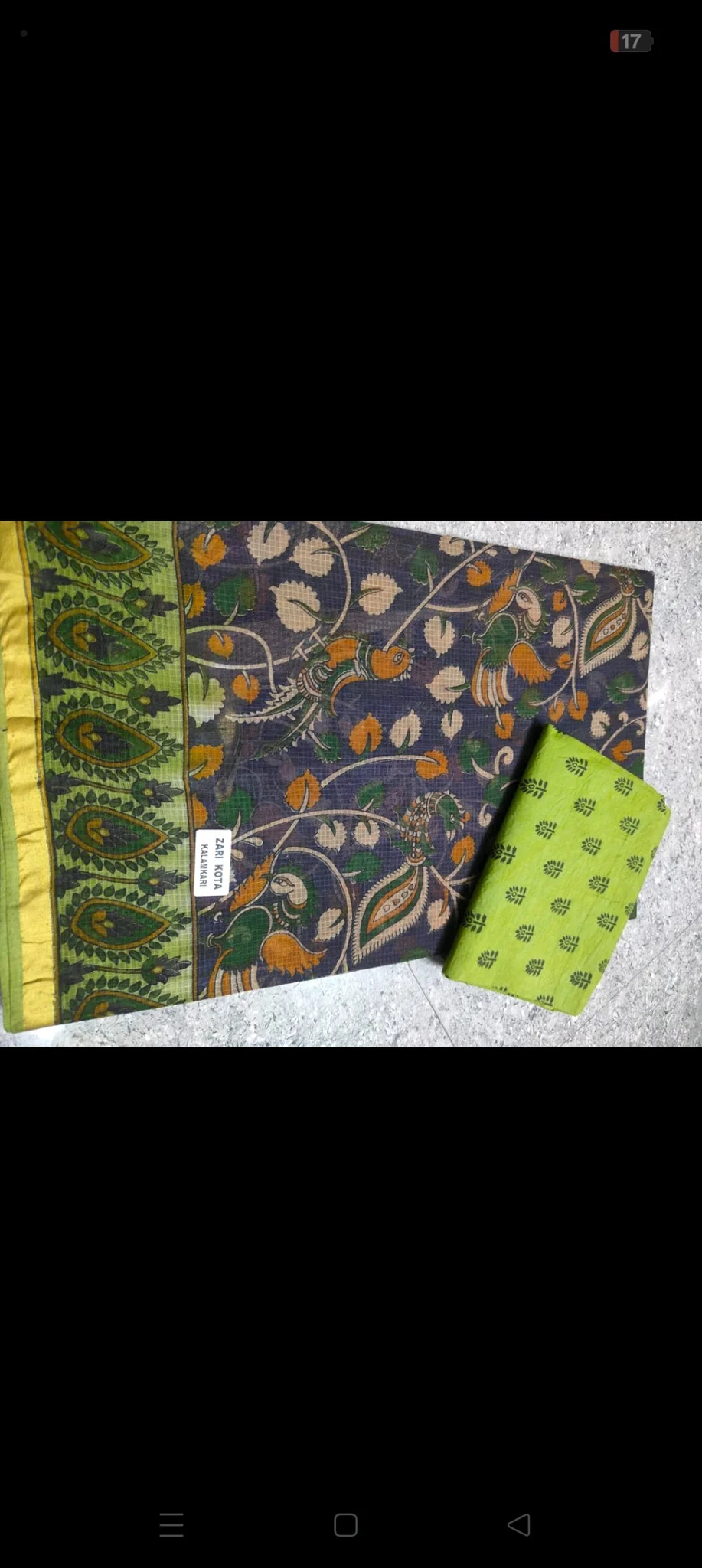 Kota Cotton Sarees In Batic Designs And Kalamkari Designs 6