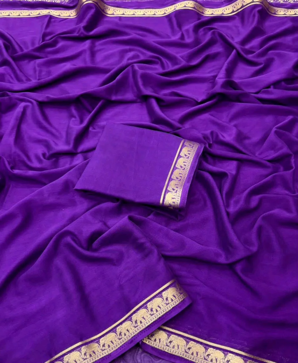 Mysore Crepe Saree 2