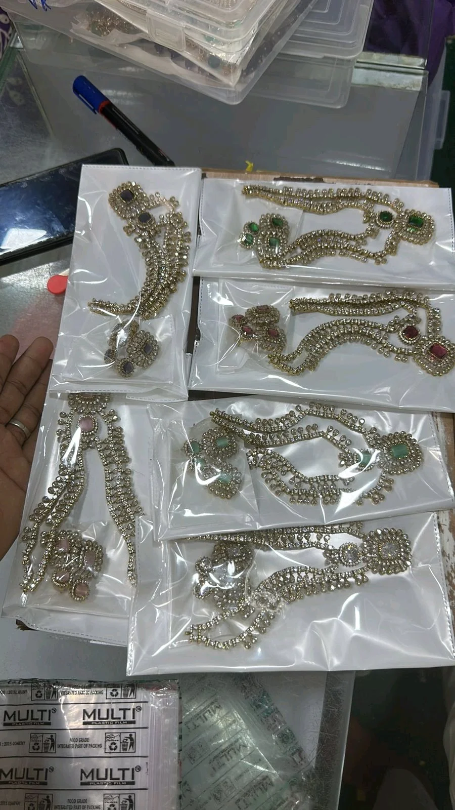 1140/-  layer necklace 9