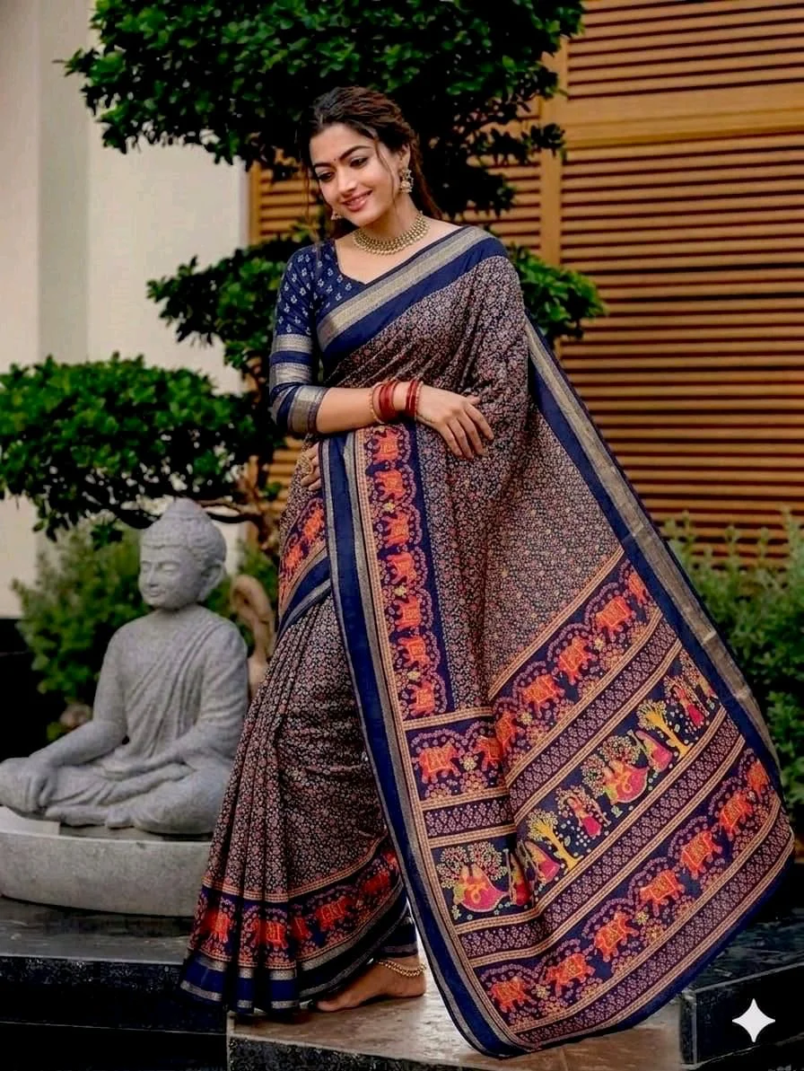 Georgette Sarees thumbnail 9