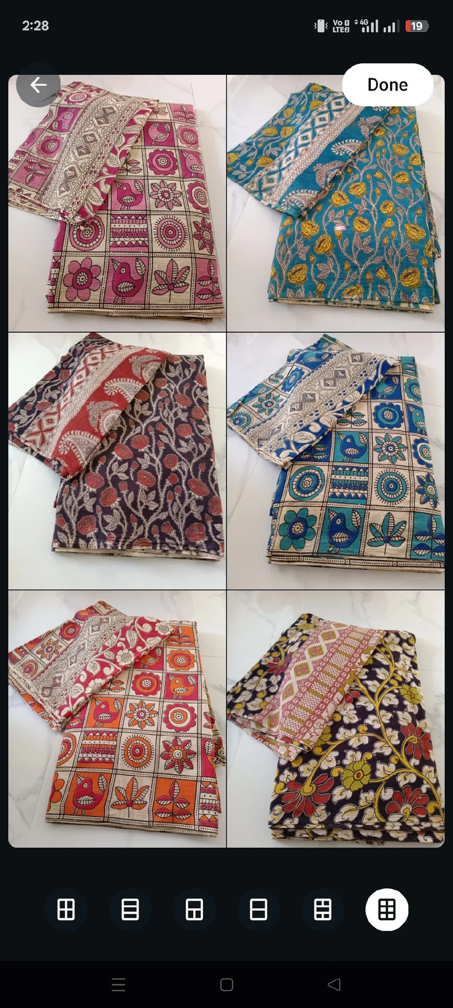 Kalamkari Cotton Unstitched Fabric Sets Top And Duppata 2