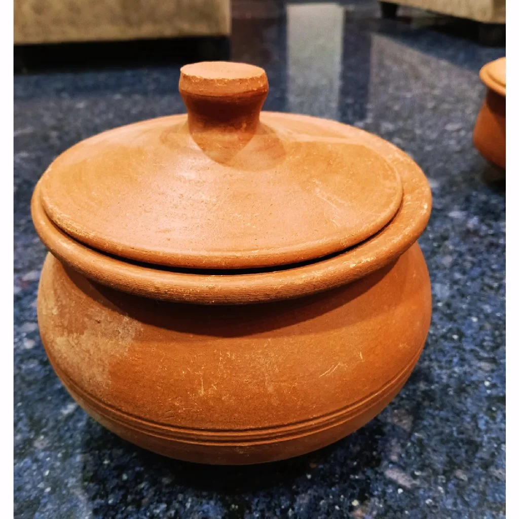 Traditional Clay Pot with Lid