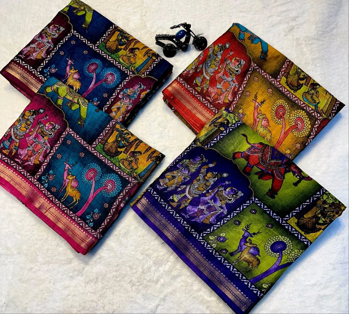 Tussar Silk Saree