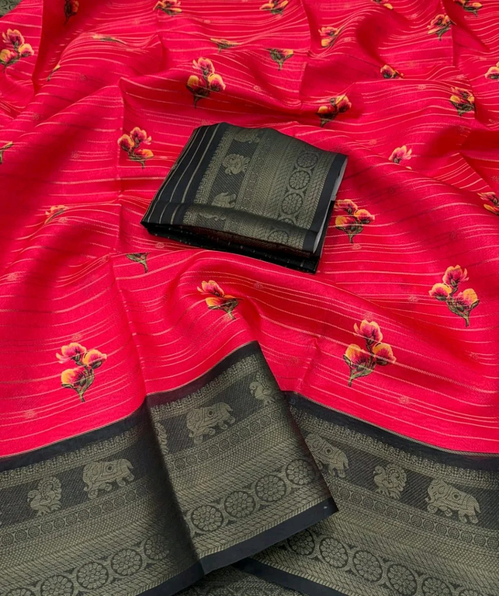 Mysore Silk Saree thumbnail 5