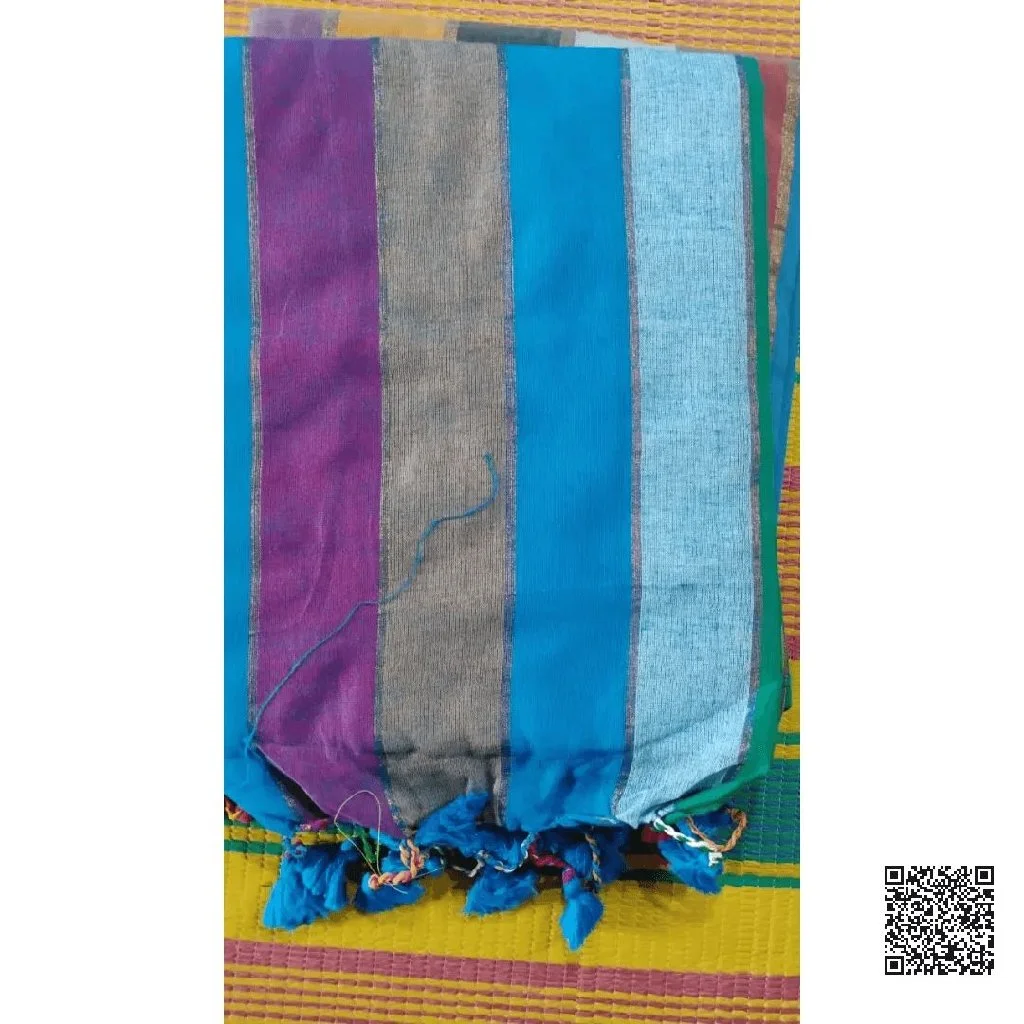 Malti colour kadhi cotton saree, Which is very comfortable and light weight super quality saree 2