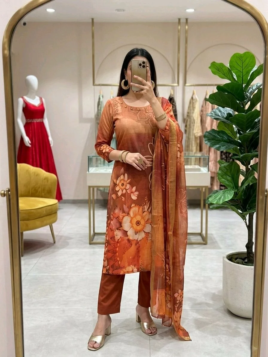 Meloni Suit  Sets  with Dupatta 5