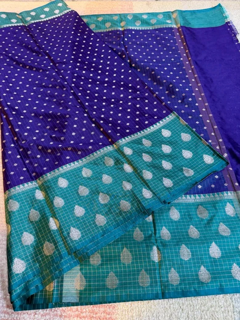 Kanchi Pattu Soft Banarasi Saree thumbnail 6