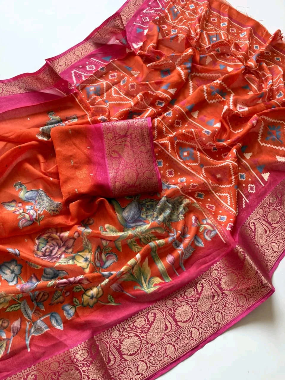 Banarasi Georgette Saree 1