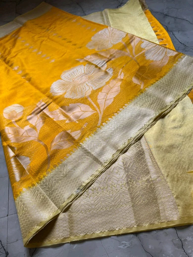Katan Raw Mango Saress 10