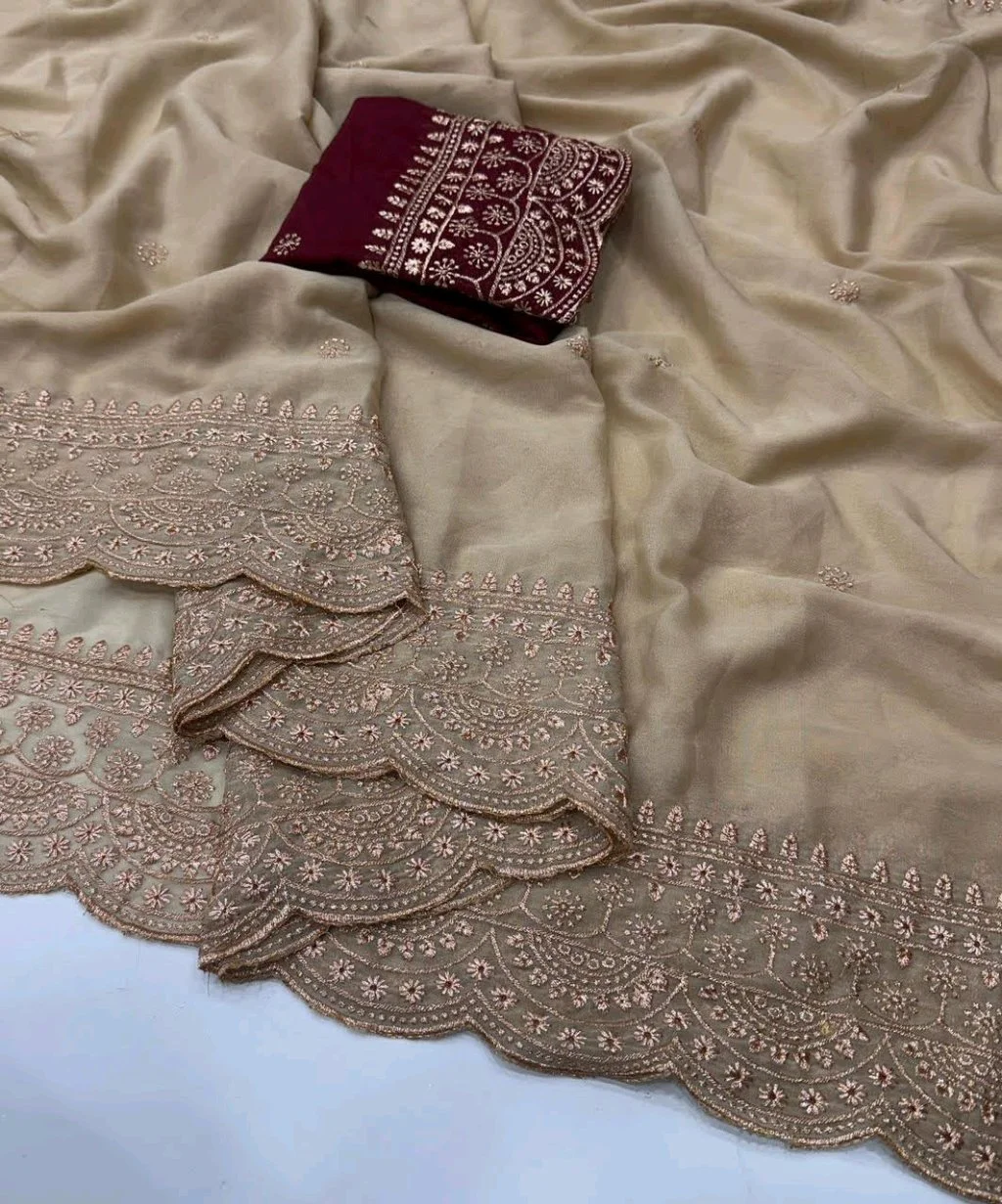 Georgette Saree 6