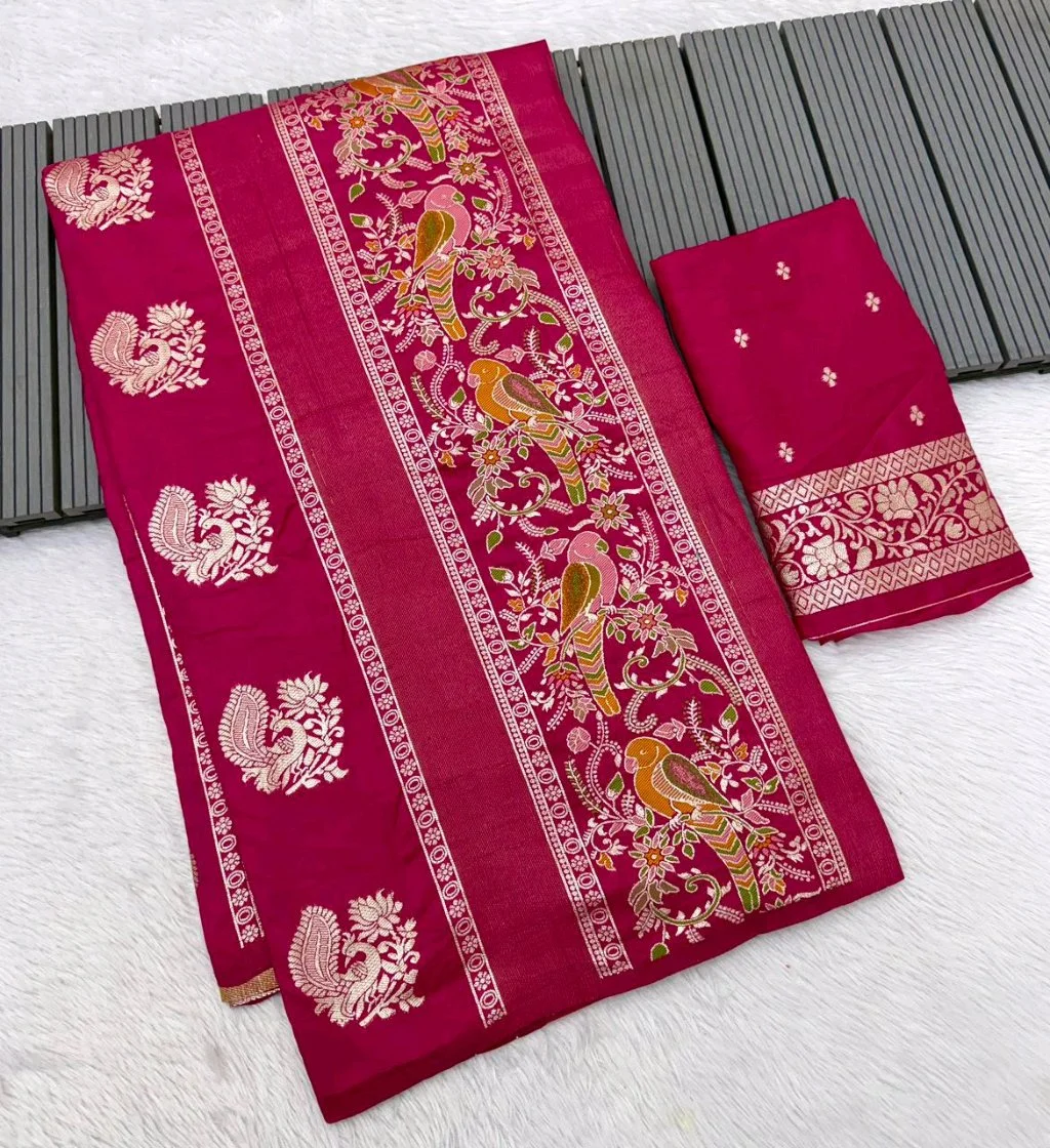 Rich Crepe Khadi Sarees 10