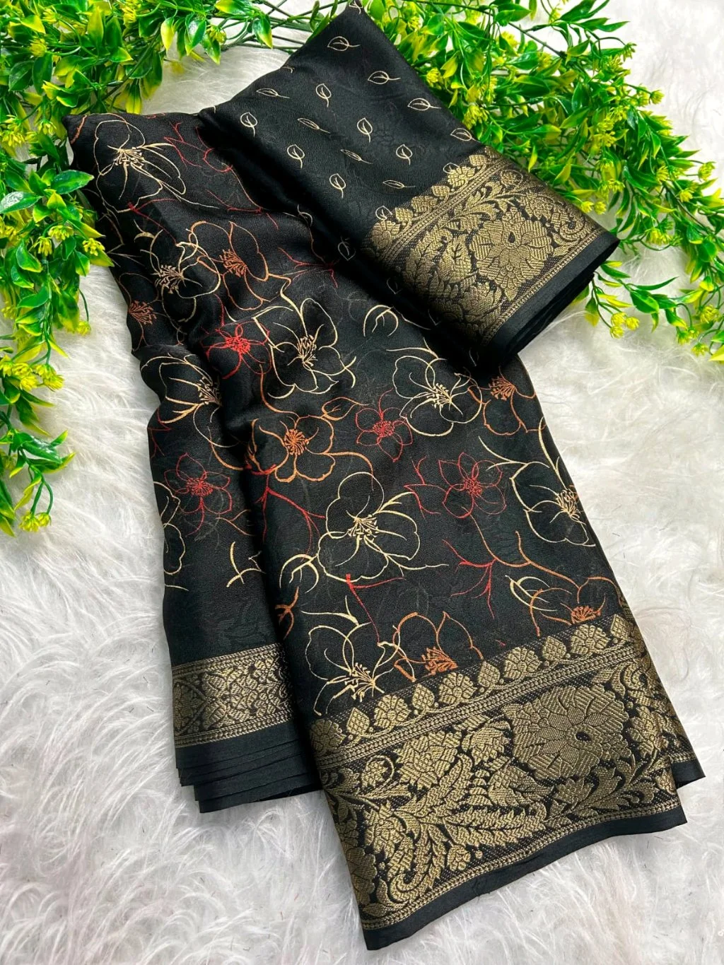 Heavy Mass Mellow Sarees thumbnail 3