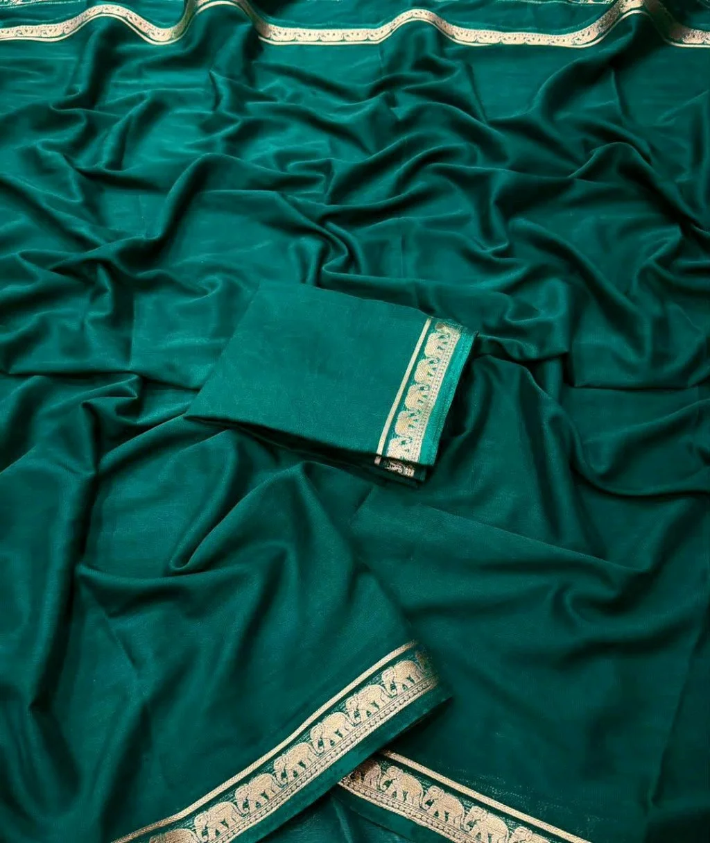 Mysore Crepe Saree 1
