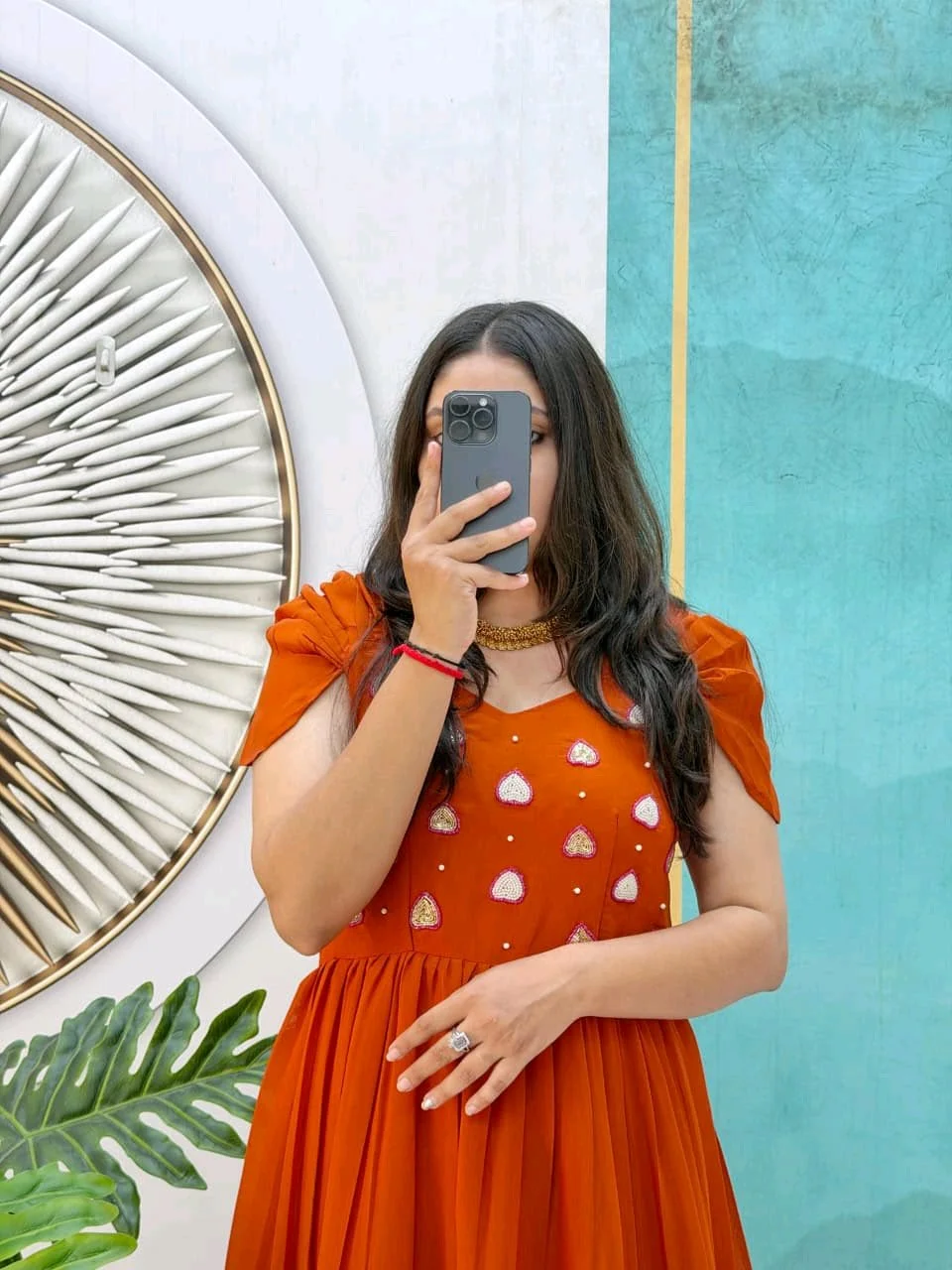 Embroidered Tiered Maxi Dress thumbnail 5