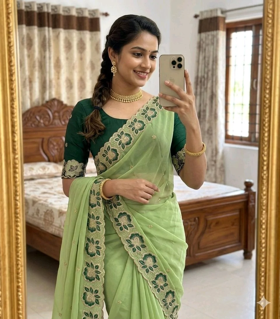 Georgette Saree 5