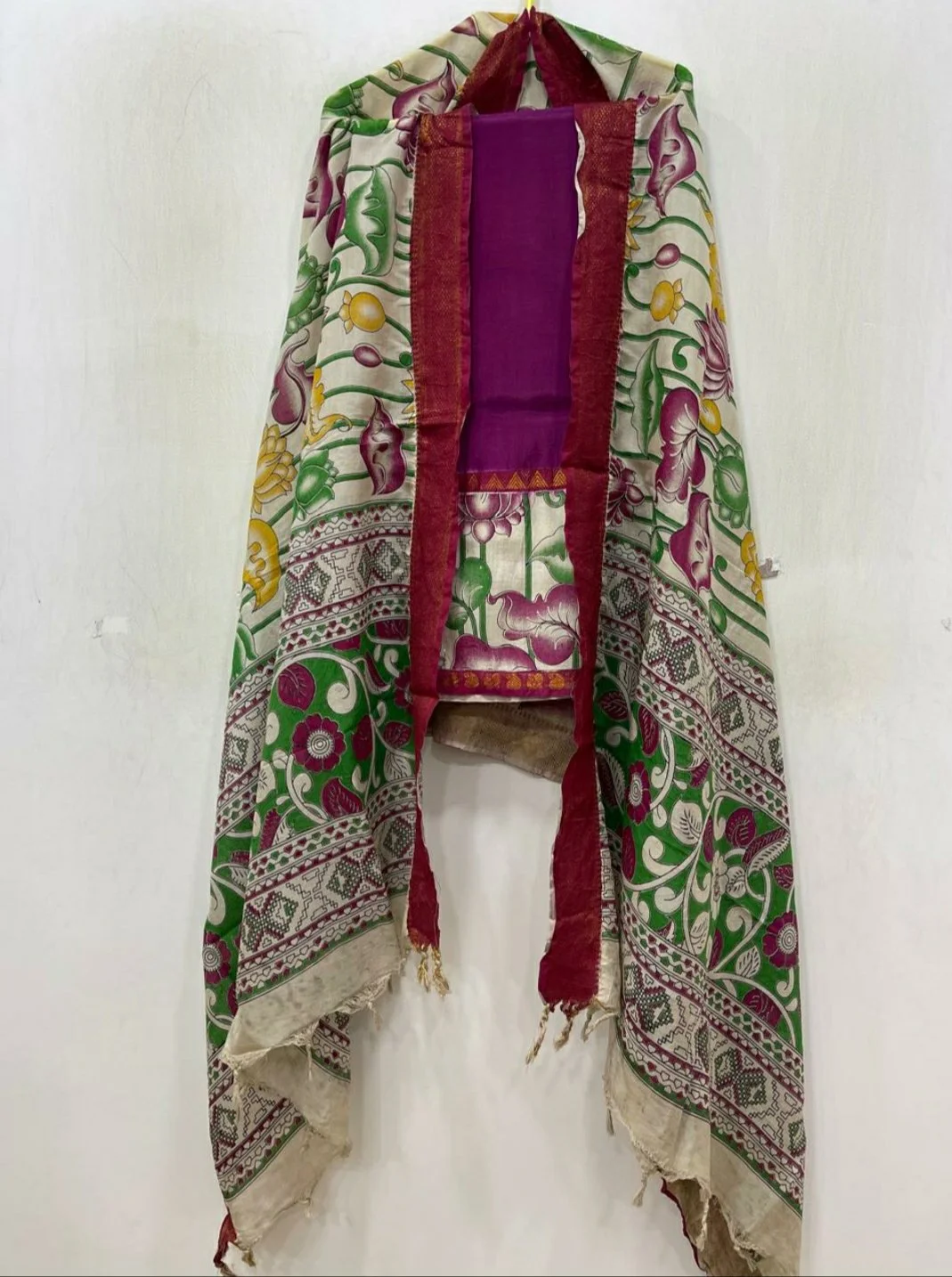 mangalagiri pattu dress meterials 3