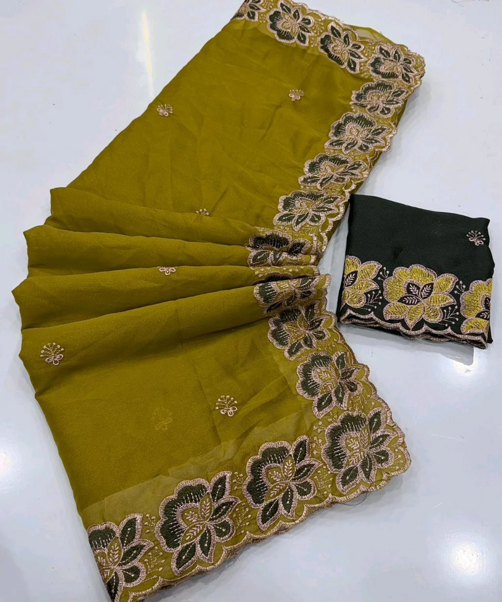 Georgette Saree 4