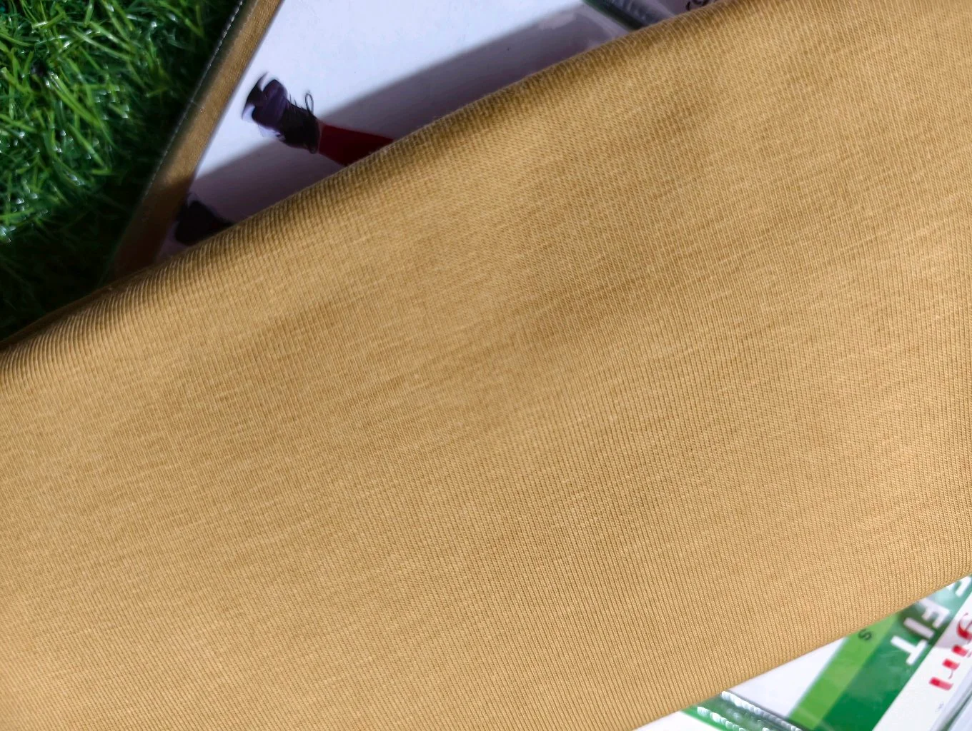 Natty Girl Ankle Fit Bio Wash Leggings Golden Beige 3