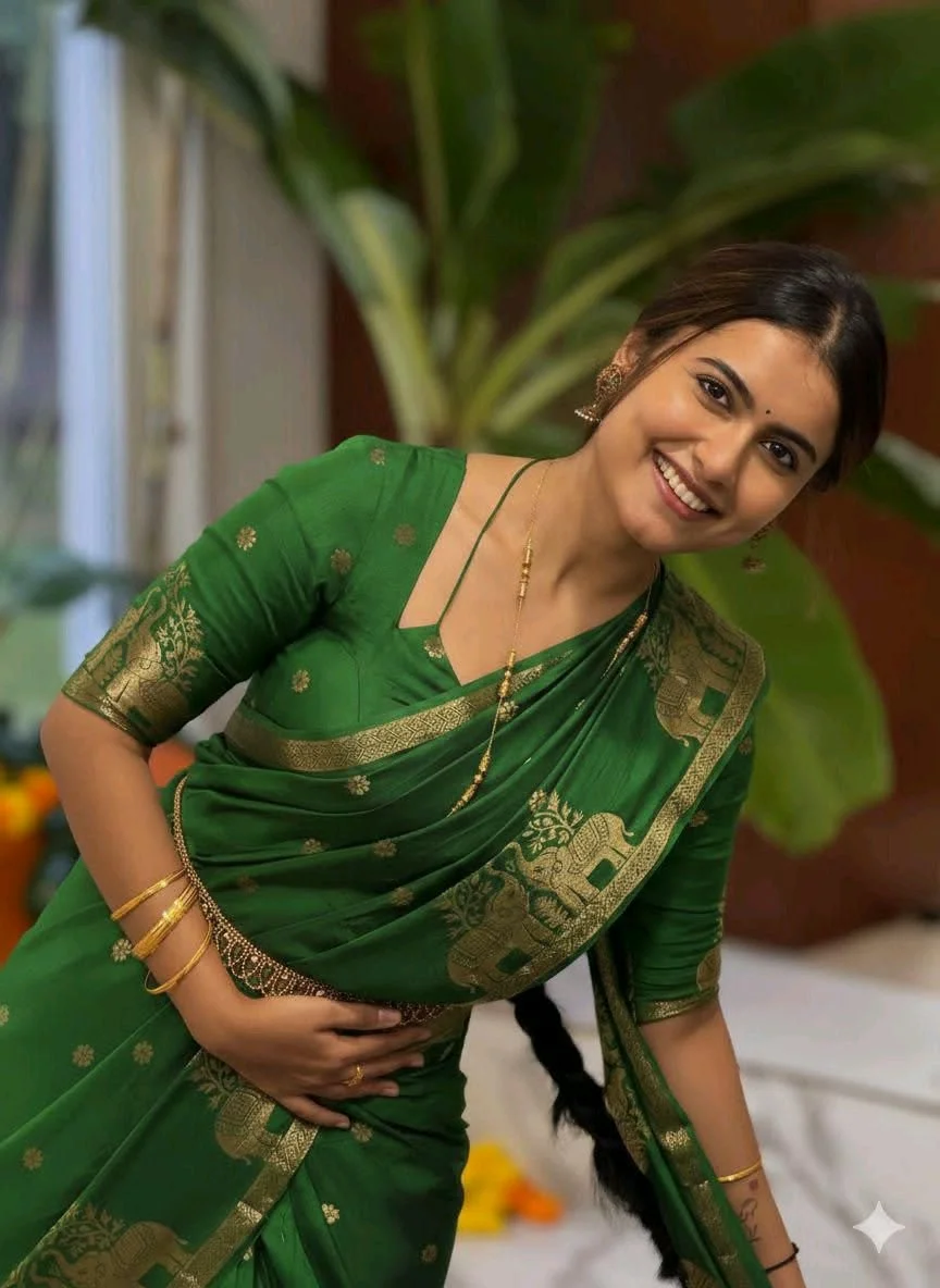 Viscose Mysore Crepe Saree 9