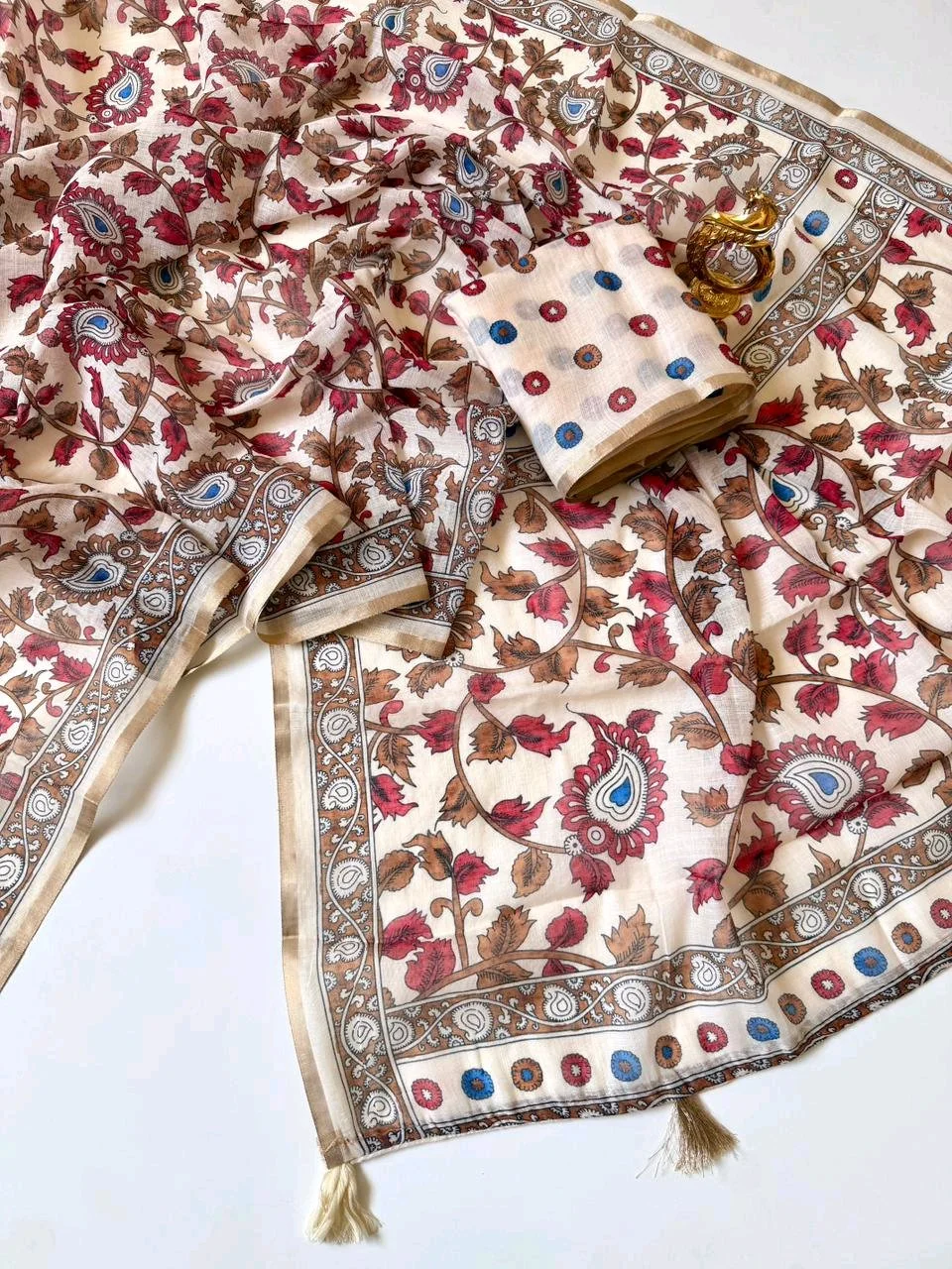 Lenin Cotton Saree thumbnail 2