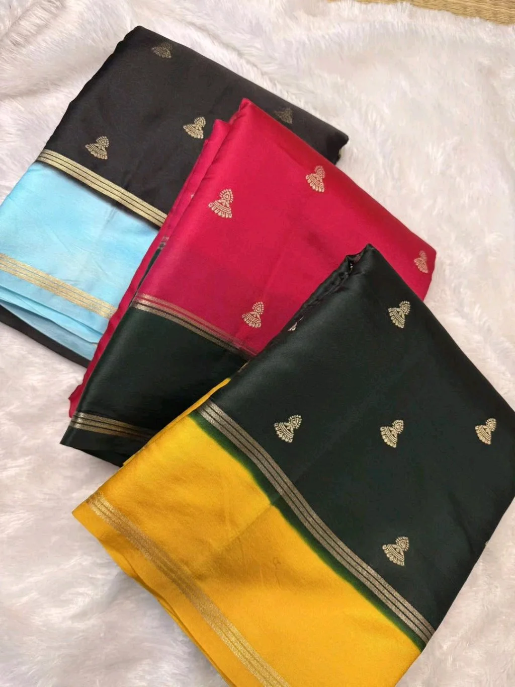 Banarasi Handloom Semi Georgette Sarees 4