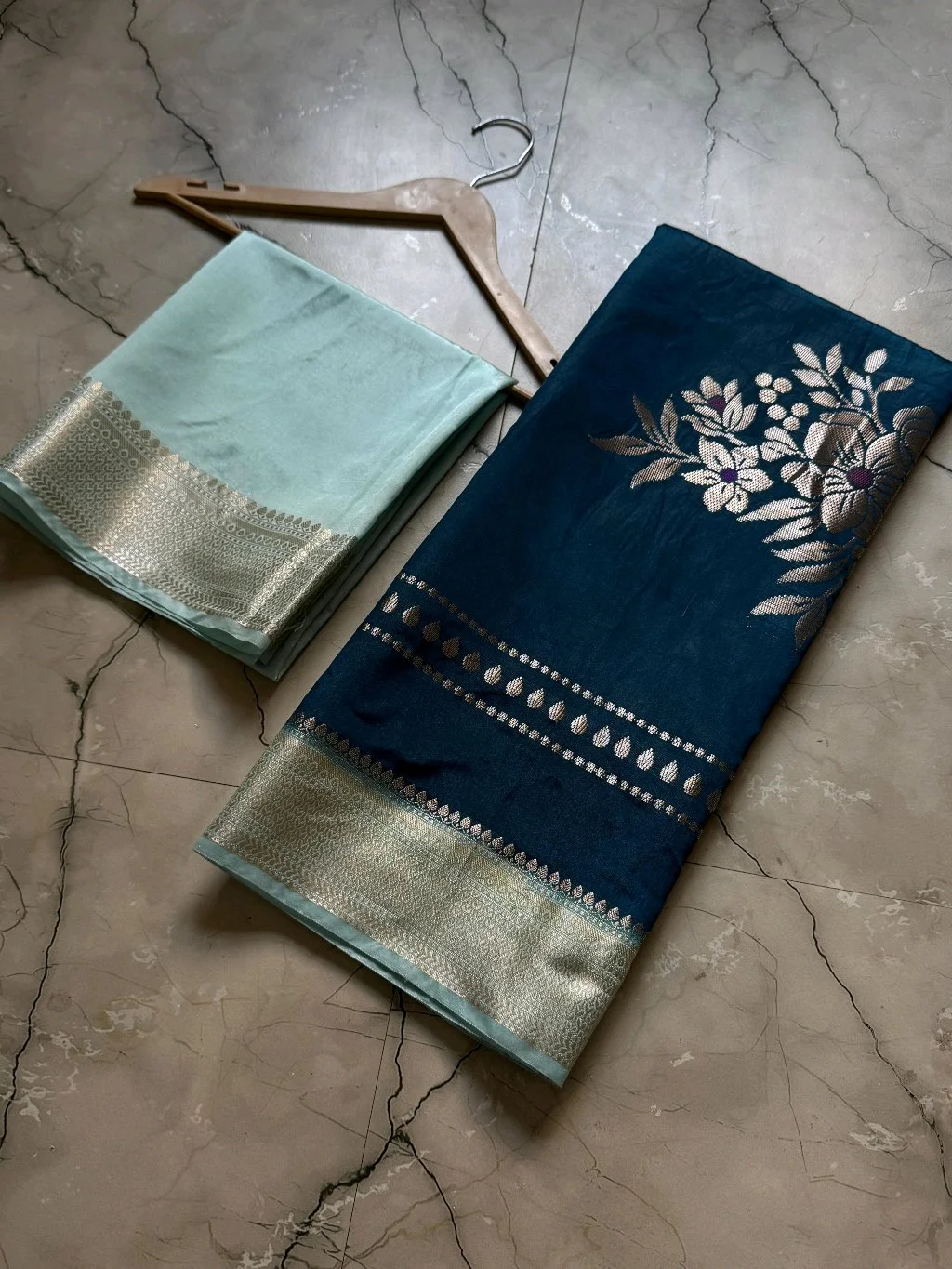 Katan Raw Mango Silk Sarees 1