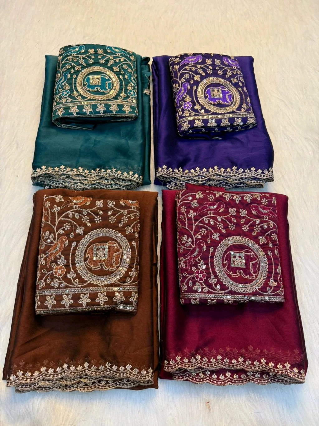 Soft Rangoli Silk Saree thumbnail 1