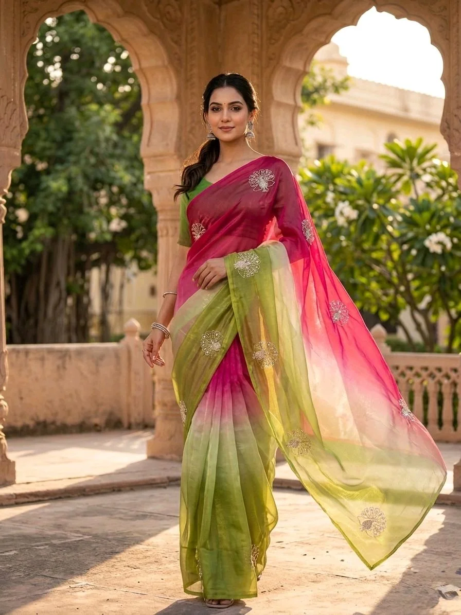 Soft Space silk Saree 4