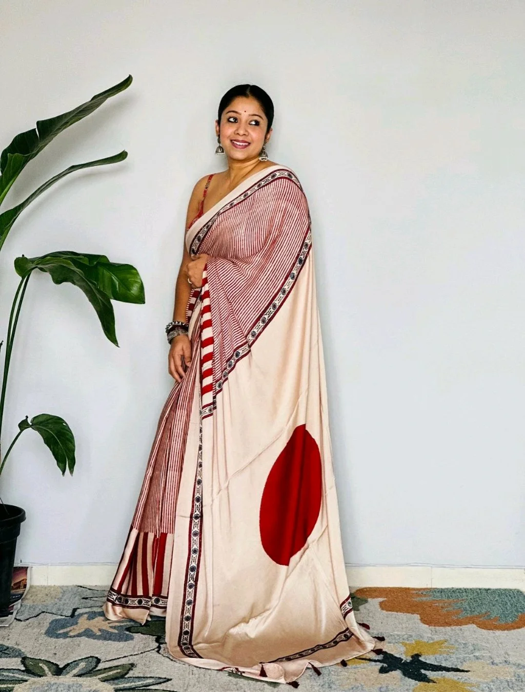 Kalamkari Print Sarees thumbnail 6