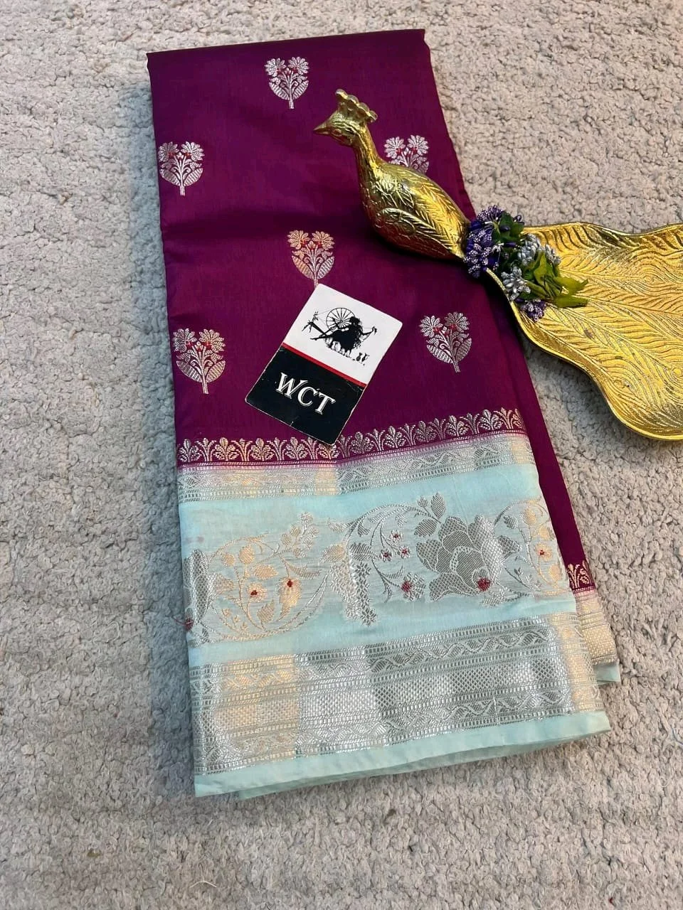Semi raw Mango Sarees 6