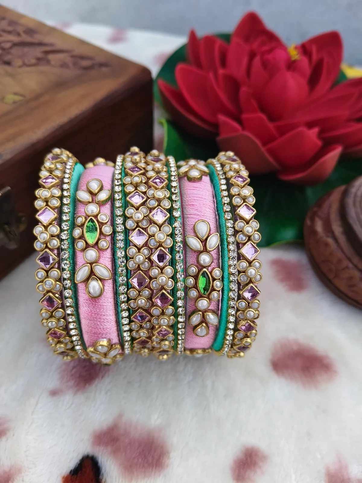 silk thread Bangles