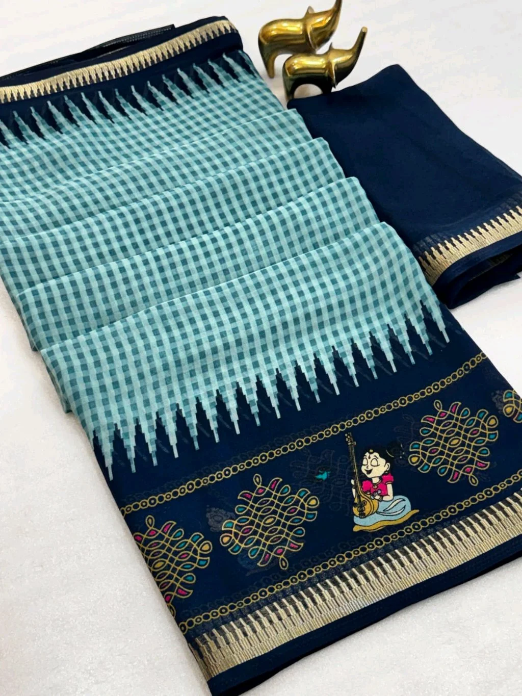 Georgette Silk Sarees 3