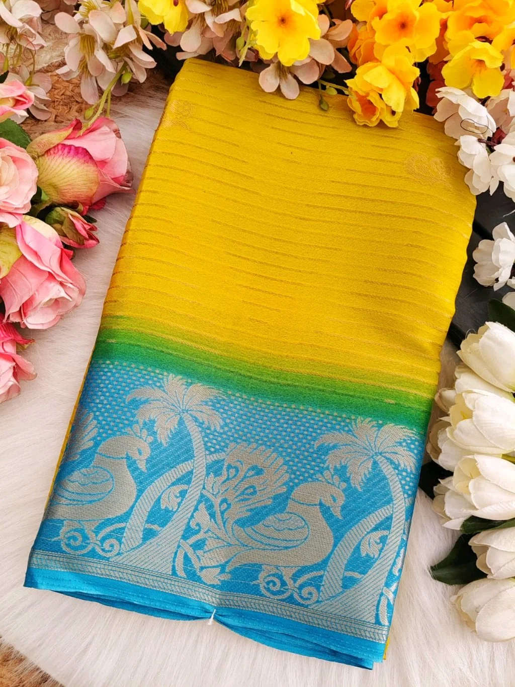 Viscose Georgette Sarees 2
