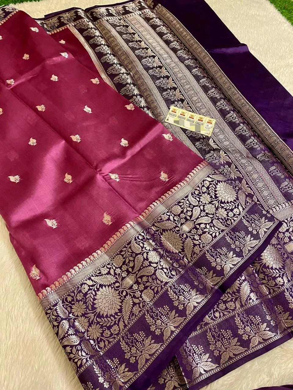 KATAN RAW MANGO SAREES thumbnail 8