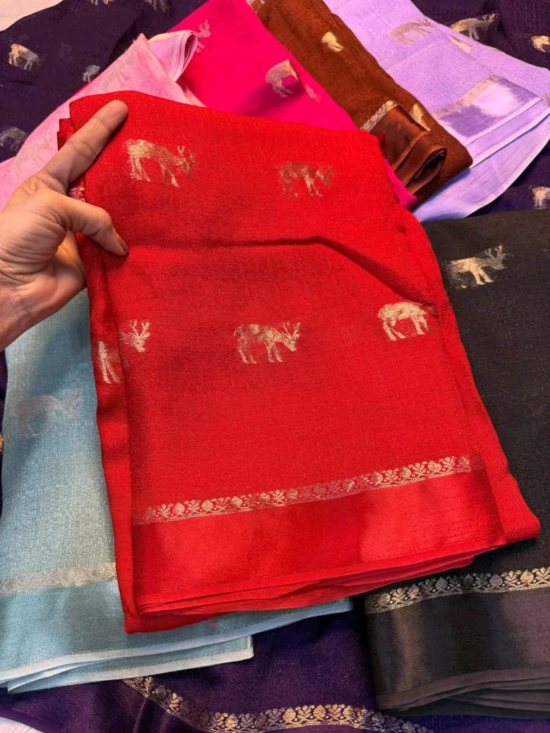 PURE VISCOSE SOFT SAREE 4