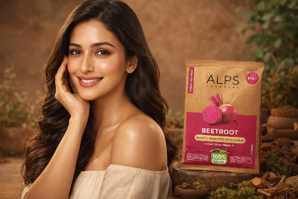Alps Goodness Beetroot Beauty Mask for Face & Hair thumbnail 2