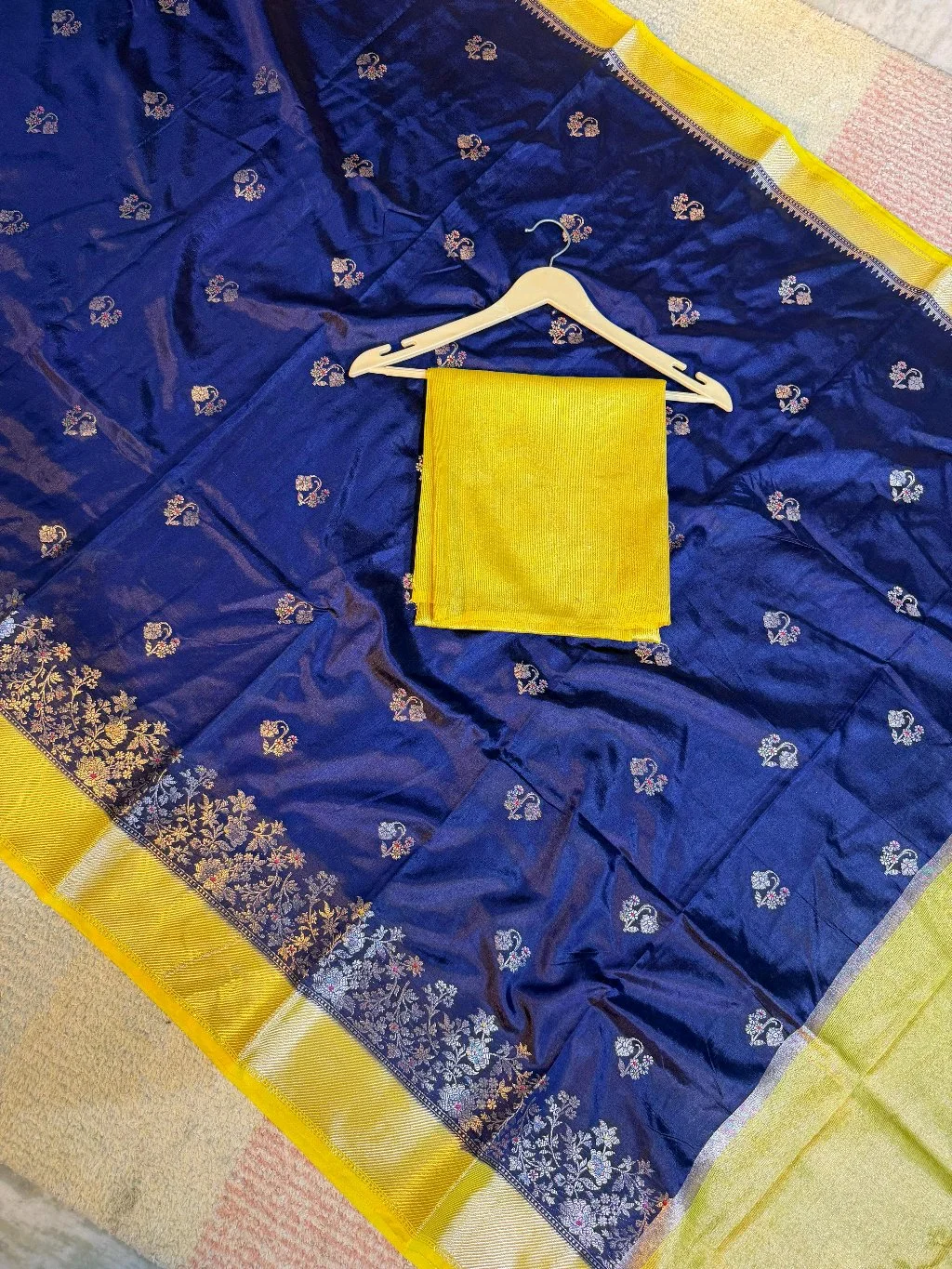 Katan Raw Mango Sarees 3
