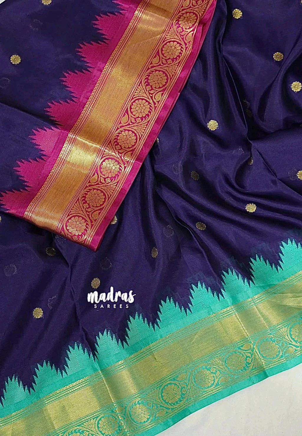 Ganga Jammuna Semi Soft Banarasi Saree 2