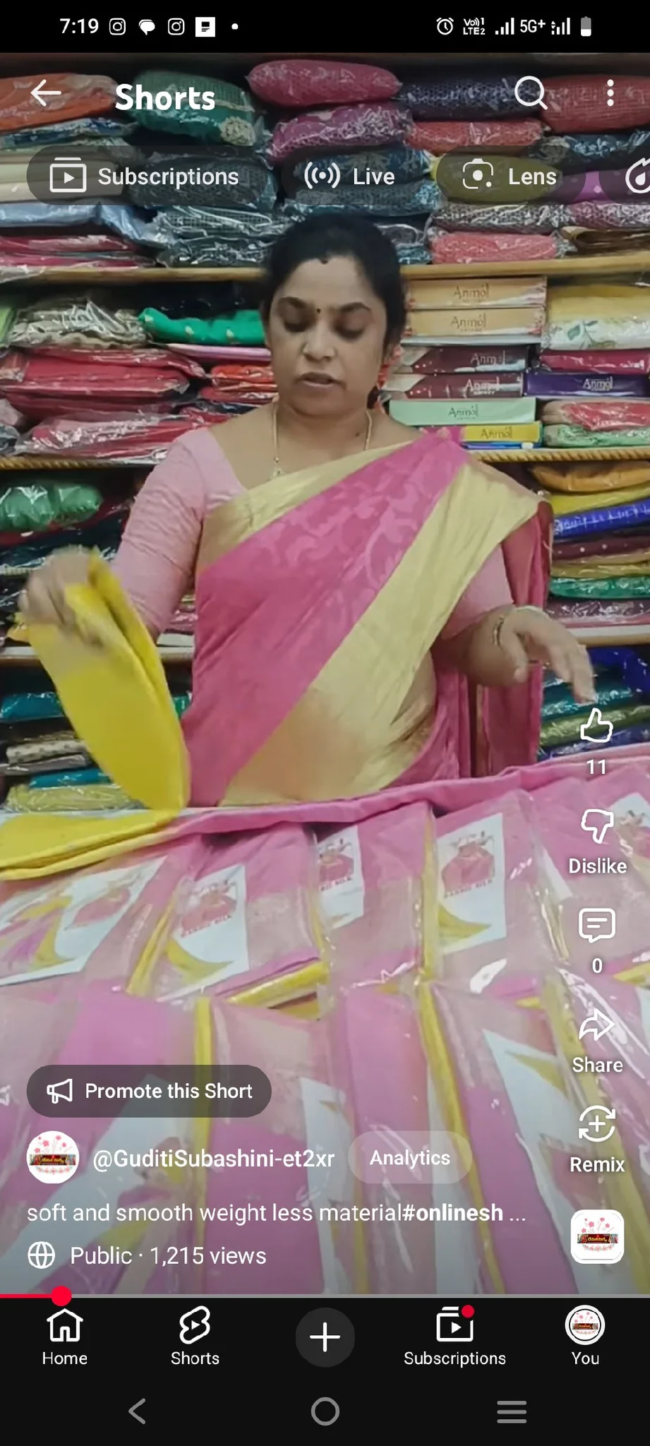 Pink Classic Silk Saree with Gold Border