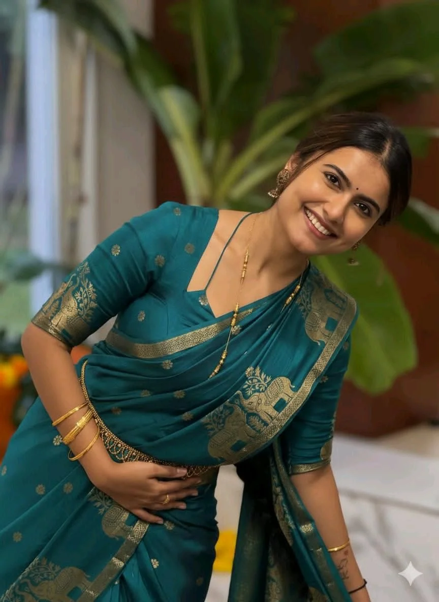 Viscose Mysore Crepe Saree 7