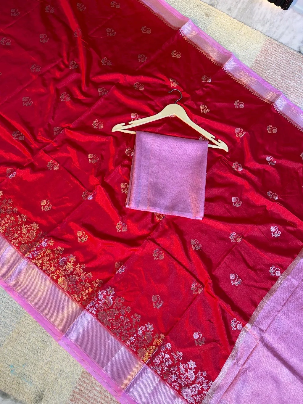 Katan Raw Mango Sarees 9
