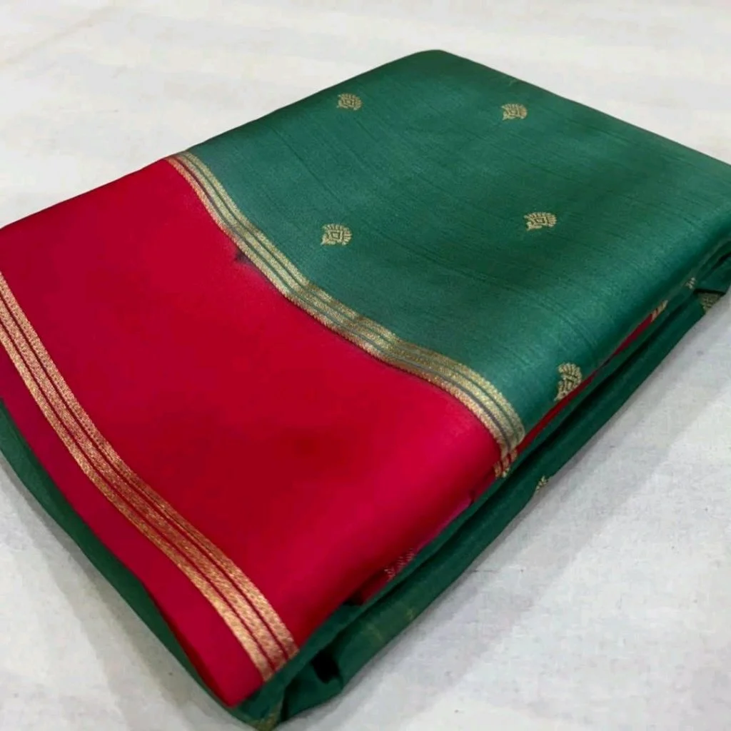 Banarasi Handloom Semi Georgette Sarees 6