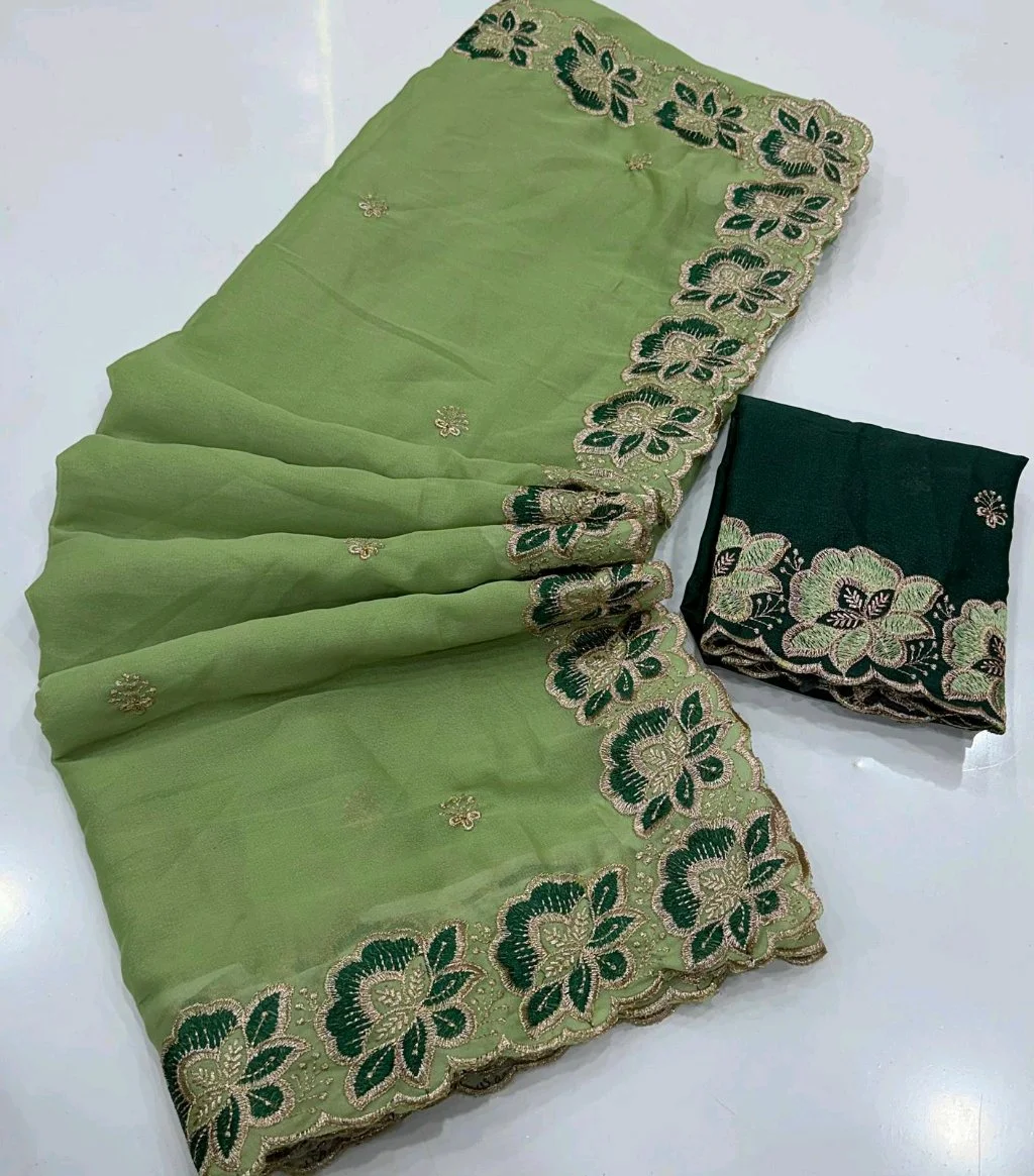 Georgette Saree 10