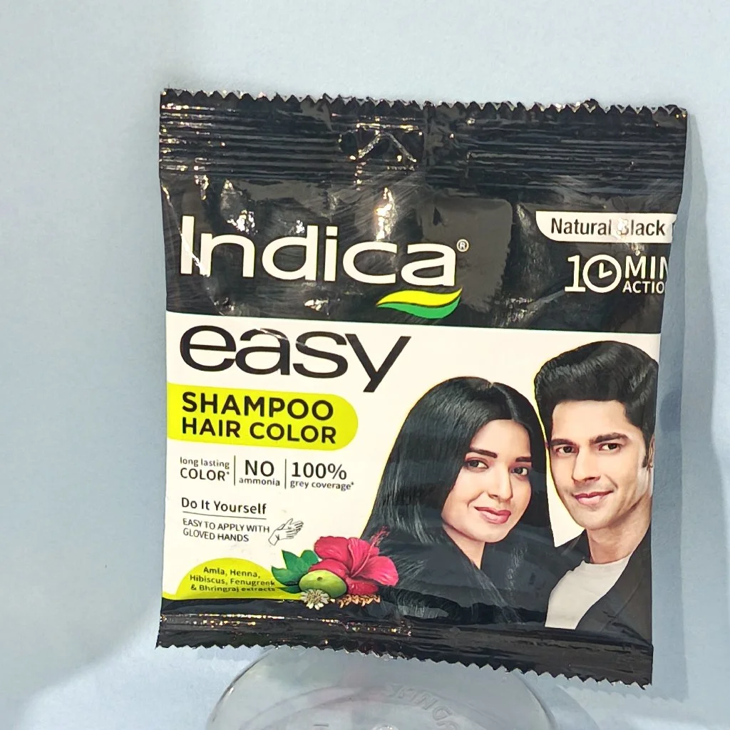 Indica Easy Shampoo Hair Color Natural Black 1