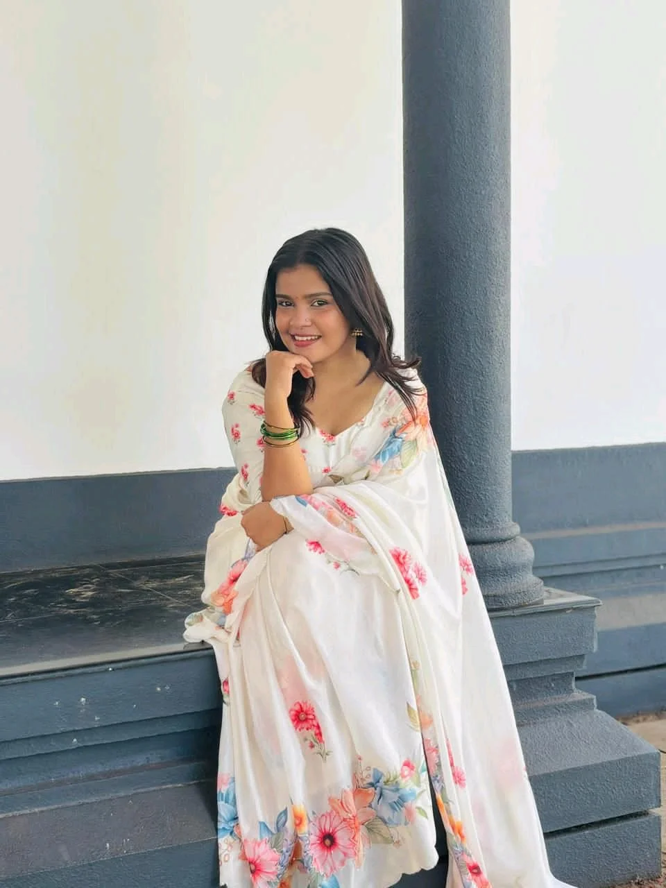 Soft Chiffon Silk Sarees thumbnail 10