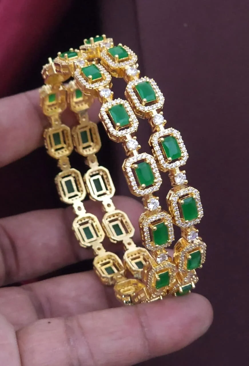 Stone Bangles Set - Variant 2